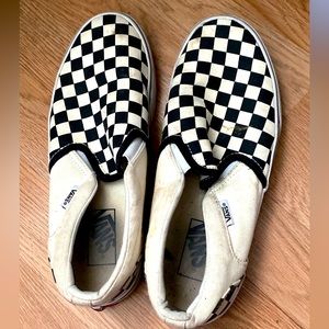 Checkered Vans